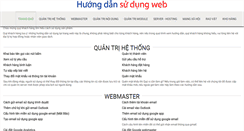 Desktop Screenshot of huongdansudungweb.com